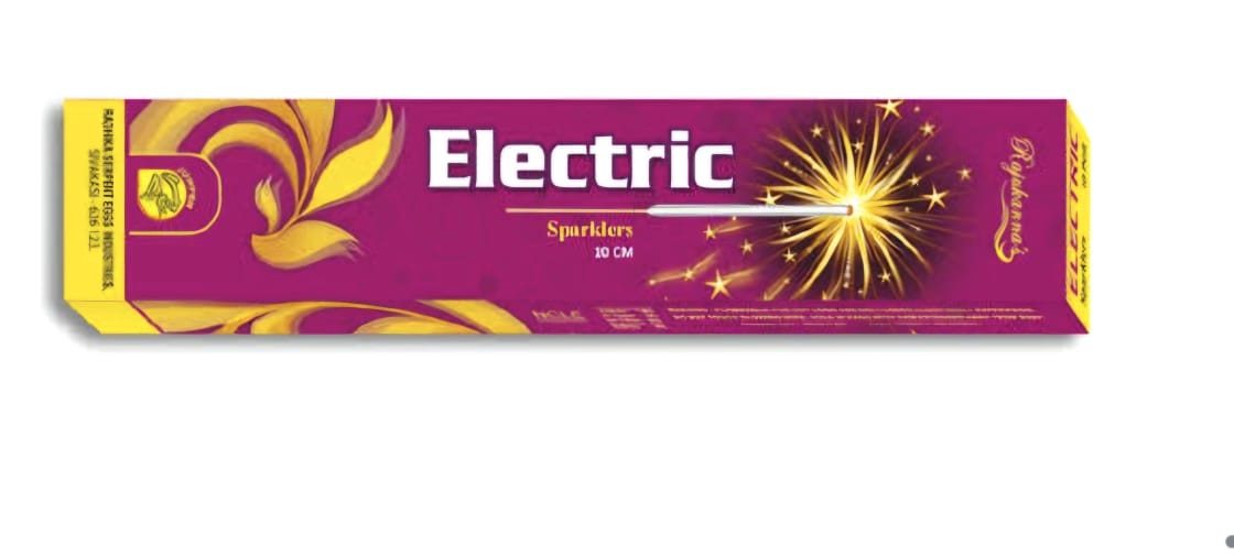 10 CM ELECTRIC SPARKLERS
