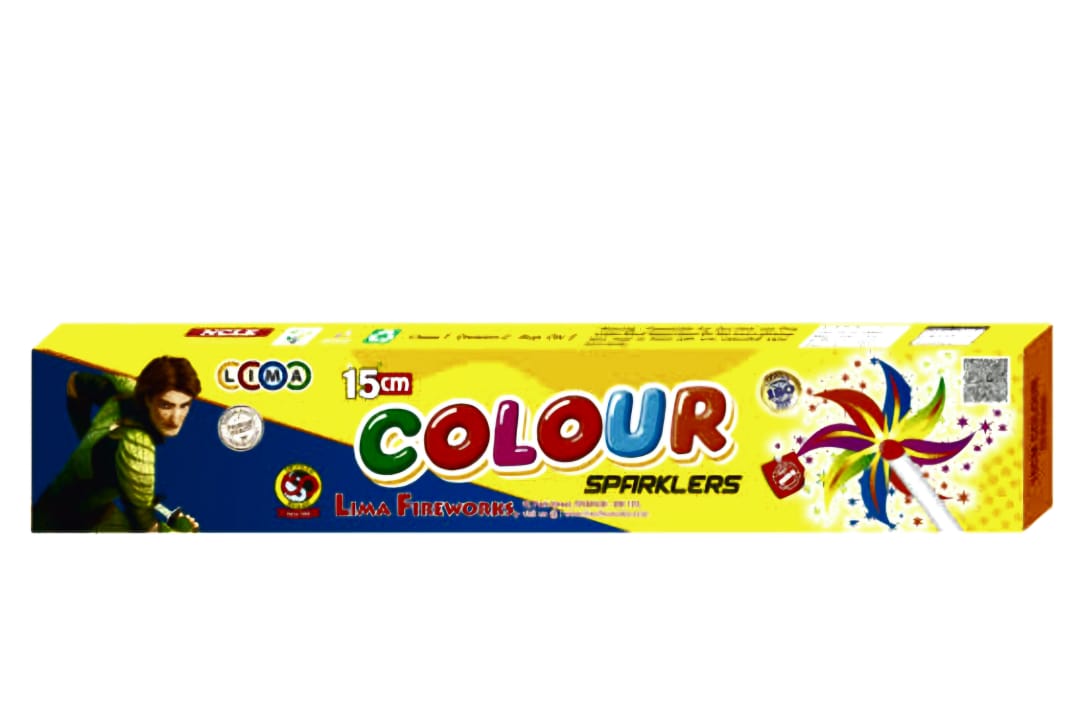 15CM COLOUR SPARKLERS