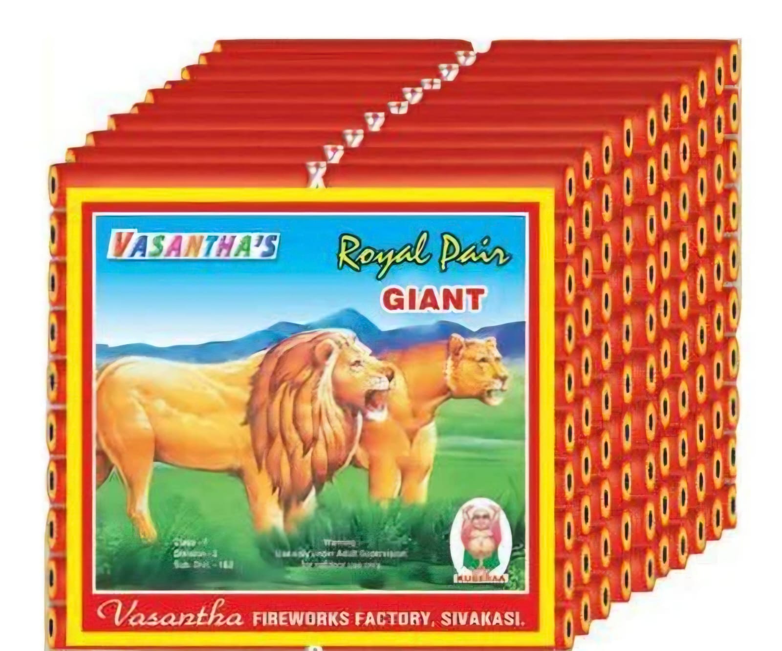56 GIANT CRACKERS